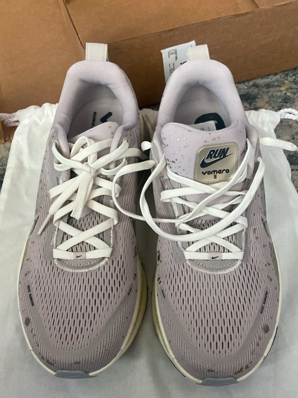 Nike Men’s ZoomX Running Sneakers - Gold Beige